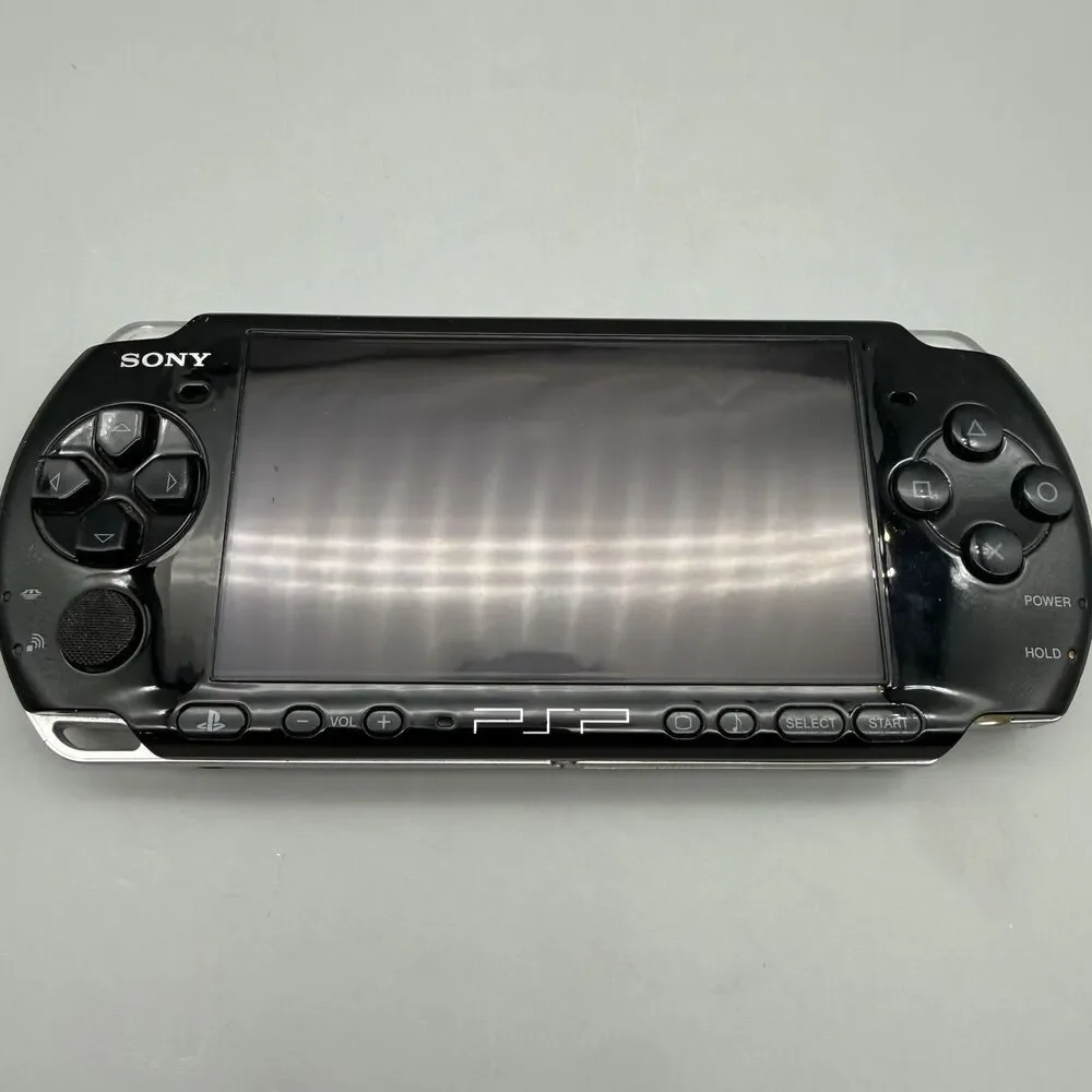 Sony PSP 3001 Handheld Gaming Console Black With Gran Turismo (READ)